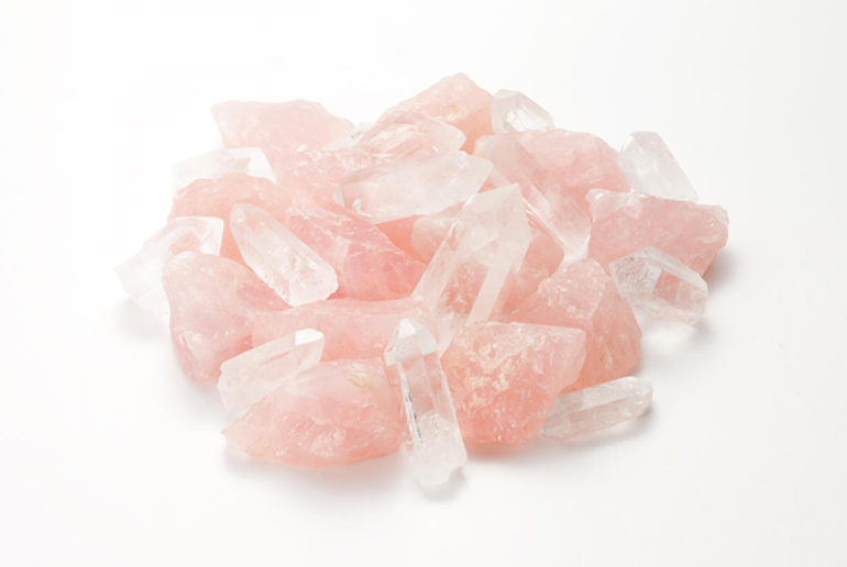 ④ローズクォーツ（Rose Quartz）