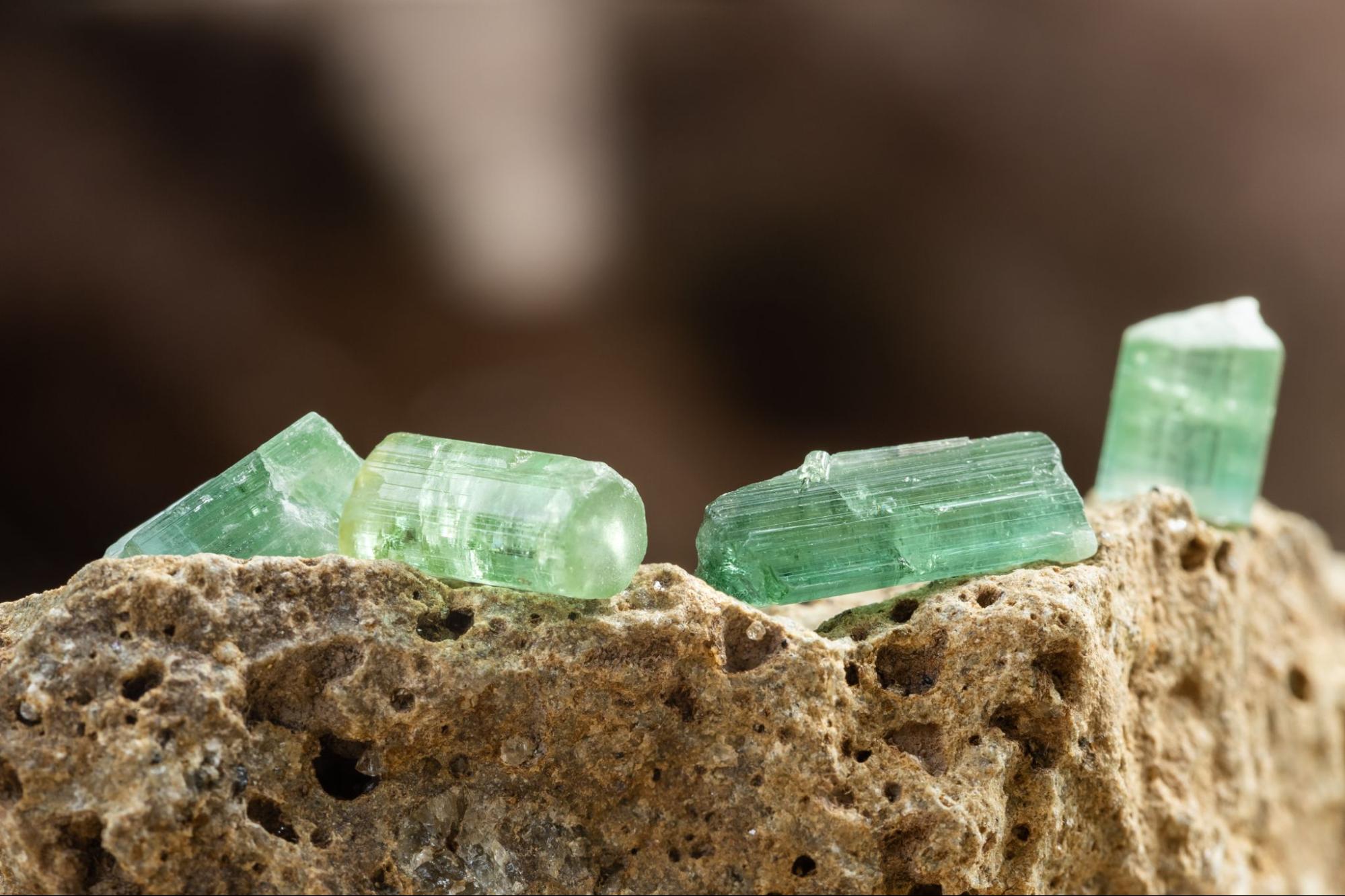 Green tourmaline