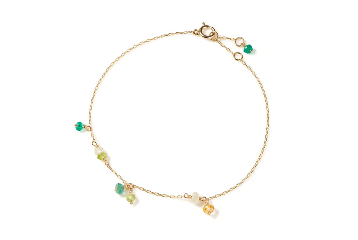 【BASIC】Emerald Bracelet　エメラルドブレスレット