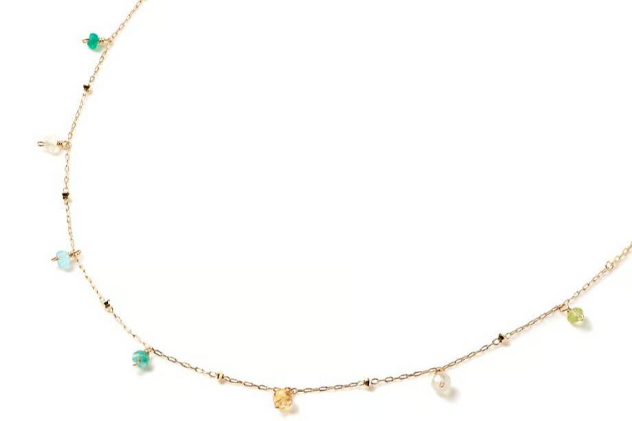 Green Stones Necklace
