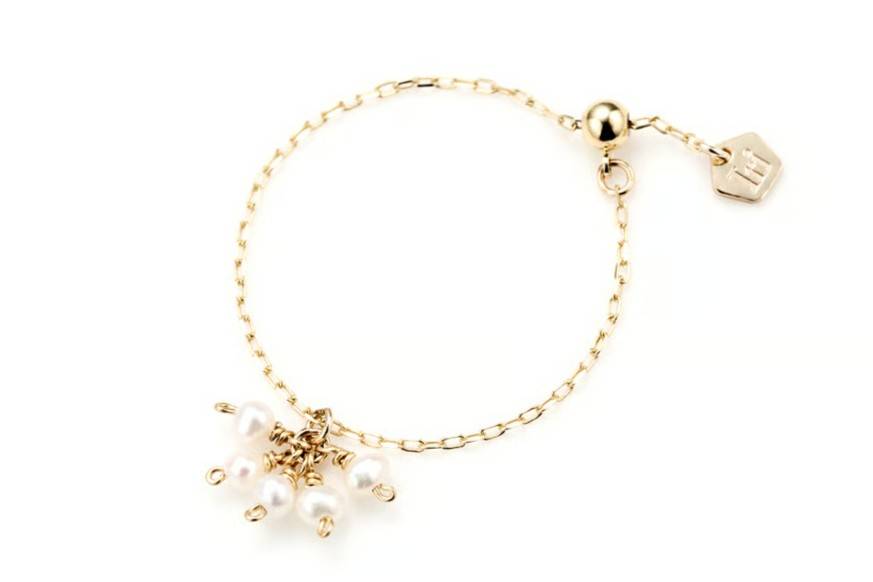 Pearl Ring K10YG IR-102